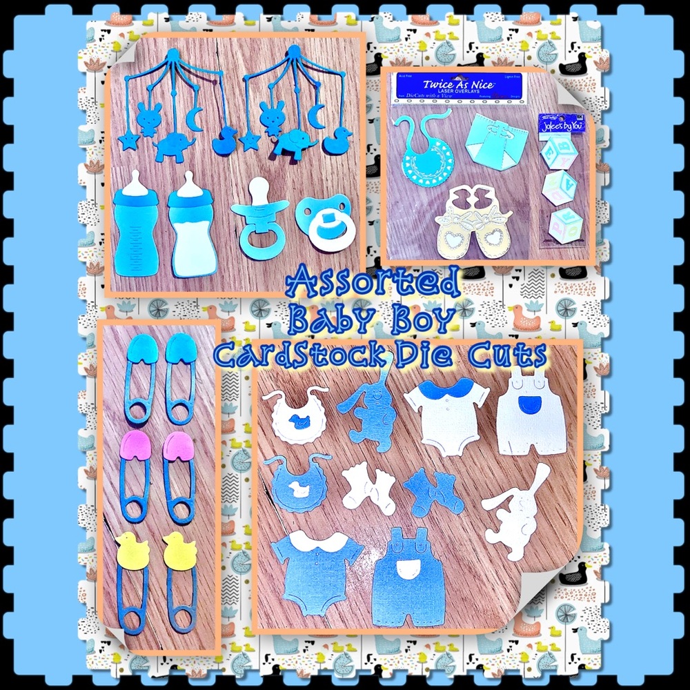 ~Lot of Assorted ••Baby•• Scrapbooking Items~